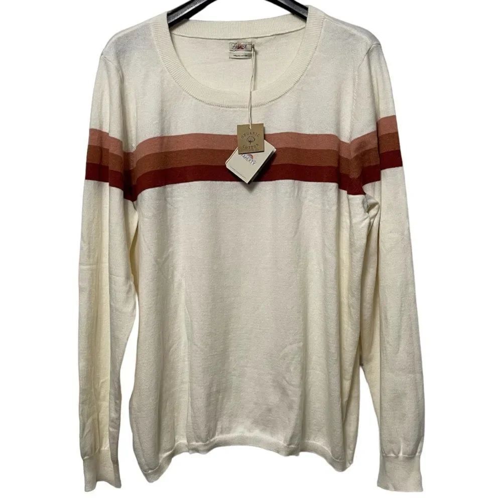 NWT FAHERTY Horizon Surf Crew Sweater XXL